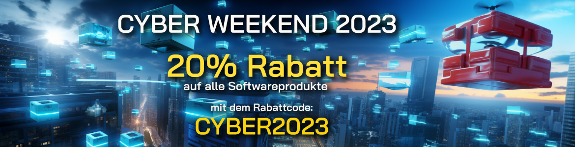 CYBER WEEKEND 2023    Rabattcode: CYBER2023